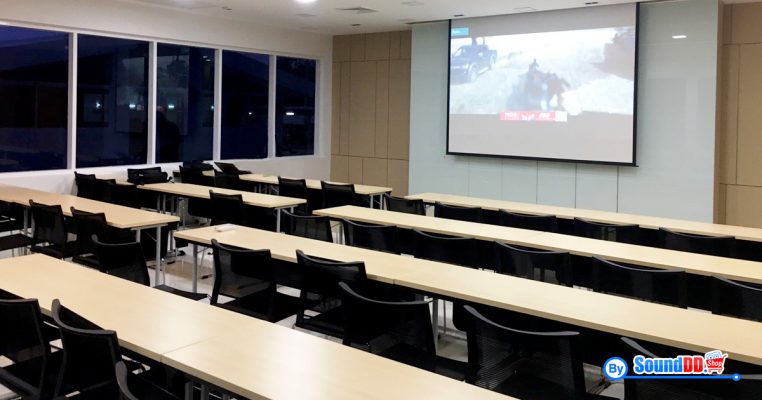 ผลงานการติดตั้ง ระบบเสียง และภาพ ห้องประชุมสัมมนา บริษัท ไทยนาโอกะ ฟาร์มาซูติคอล จำกัด รับบริการออกแบบ และติดตั้ง ระบบเสียง และระบบภาพ ด้วยทีมงานมืออาชีพ