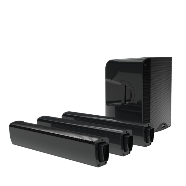 SOUNDVISION ESiLiNE ONE ชุดเครื่องเสียงเคลื่อนที่ไลน์อาร์เรย์ ตู้ลำโพงคอลัมน์ 3″x 4 นิ้ว ซัพวูฟเฟอร์ 8 นิ้ว 800 วัตต์ คลาส D