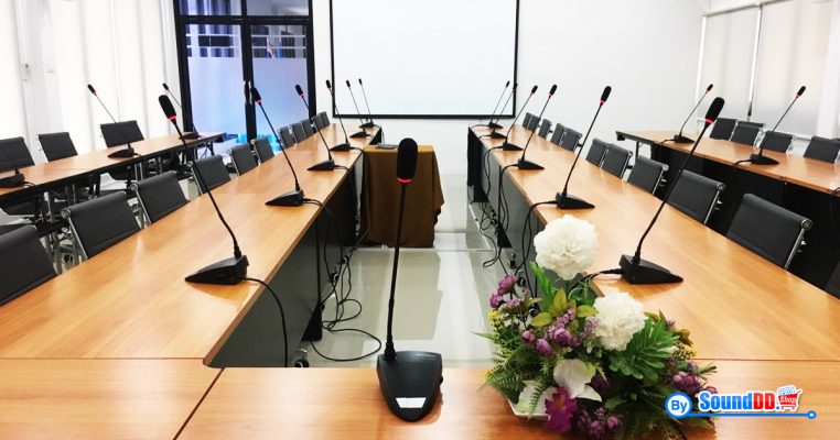 ผลงานการติดตั้ง ระบบเสียงห้องประชุม แขวงทางหลวงชนบทนครปฐม รับบริการออกแบบ และติดตั้ง ระบบเสียง และระบบภาพ ด้วยทีมงานมืออาชีพ