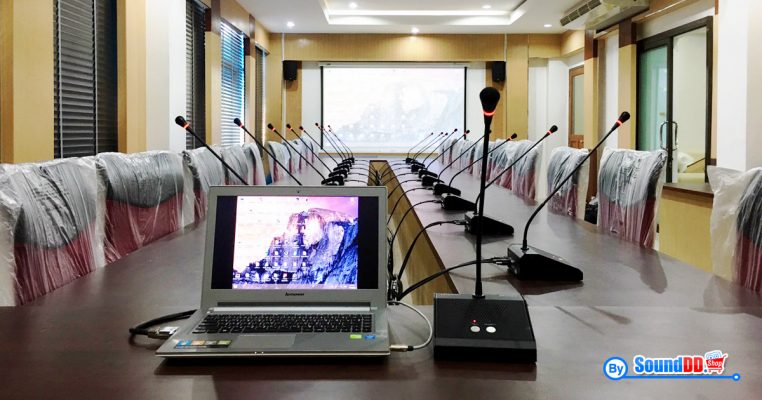 ผลงานการติดตั้ง ระบบเสียงห้องประชุม ชุมนุมสหกรณ์เครดิตยูเนี่ยนแห่งประเทศไทยจำกัด รับบริการออกแบบ และติดตั้ง ระบบเสียง และระบบภาพ เช่น ระบบเสียงห้องประชุม