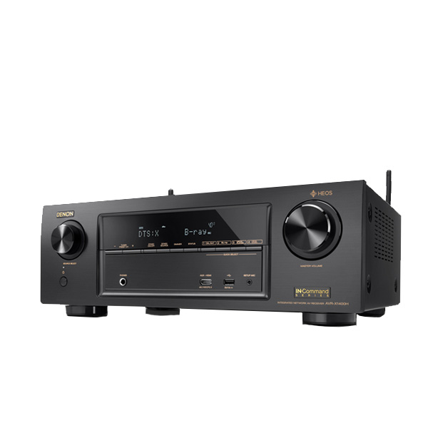 DENON AVR-X1400H 7.2CH AV SURROUND RECEIVER WITH HEOS DENON AVR-X1400H AV SURROUND RECEIVER 7.2 ชาแนล 145 วัตต์ มี HEOS DENON AVR-X1400H