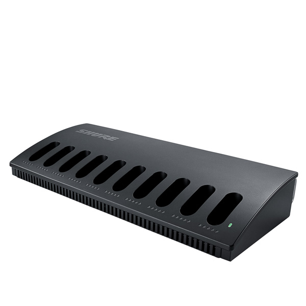 SHURE MXCWNCS Networked Charging Station SHURE MXCWNCS แท่นชาร์จไฟ ของไมค์ประชุมไร้สาย SHURE MXCWNCS Networked Charging Station