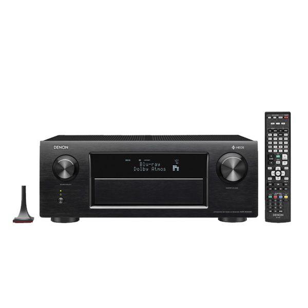 DENON AVR-X6400H AV SURROUND RECEIVER 11.2 ชาแนล 11x205 วัตต์ มี HEOS สตรีมมิ่งเพลง DENON AVR-X6400H รับประกันของแท้แน่นอน