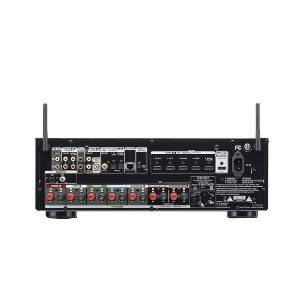DENON AVR-X1400H 7.2CH AV SURROUND RECEIVER WITH HEOS DENON AVR-X1400H AV SURROUND RECEIVER 7.2 ชาแนล 145 วัตต์ มี HEOS DENON AVR-X1400H