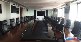 ผลงานการติดตั้ง ระบบเสียงห้องประชุม AIS สายลม รับบริการออกแบบ และติดตั้ง ระบบเสียง และระบบภาพ เช่น ระบบเสียงห้องประชุม ด้วยทีมงานมืออาชีพ