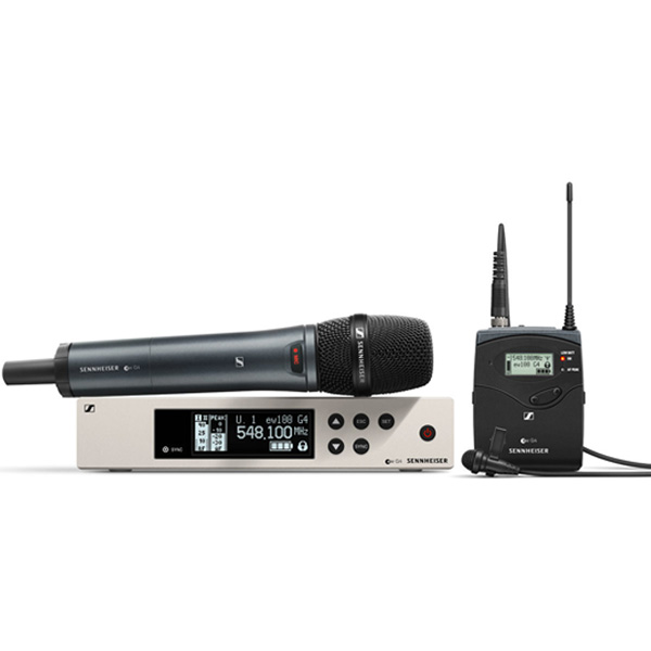 SENNHEISER EW 100 G4-ME2/835-S ชุดไมค์ลอยเดี่ยวแบบมือถือ และ ไมค์ลอยหนีบปกเสื้อ สำหรับ ร้อง/พูด SENNHEISER EW 100 G4-ME2/835-S ไมค์ลอย