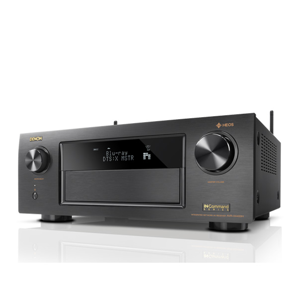 AV SURROUND RECEIVER WITH HEOS MUSIC STREAMING TECHNOLOGY DENON AVR-X4400H AV SURROUND RECEIVER 9.2 ชาแนล 9x200 วัตต์ มี HEOS สตรีมมิ่งเพลง DENON AVR-X4400H