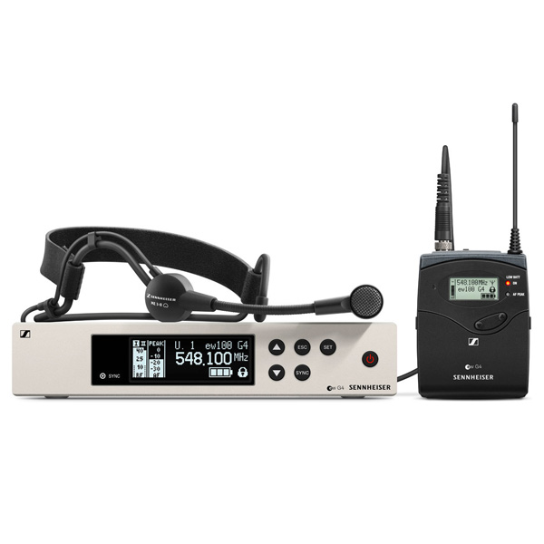 SENNHEISER EW 100 G4-ME3 ชุดไมค์ลอย คาดศรีษะ ย่าน UHF SENNHEISER EW 100 G4-ME3 ไมโครโฟนคาดศรีษะ ไร้สาย รับประกันของแท้แน่นอน