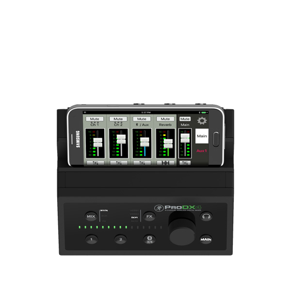 MACKIE ProDX4 4-CHANNEL WIRELESS DIGITAL MIXER MACKIE ProDX4 เครื่องผสมสัญญาณเสียง ดิจิตอล 4 ชาแนล 2 ไมค์ MACKIE ProDX4 มิกเซอร์ ดิจิตอล 4 ชาแนล