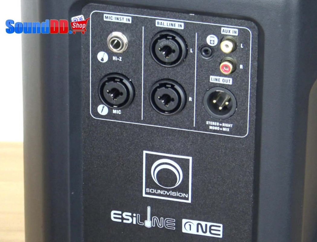 รีวิว SOUNDVISION ESiLiNE ONE ชุดตู้ลำโพงแอคทีฟ คอลัมน์ อาเรย์ พร้อมรีชาร์จแบตเตอรี่ในตัว ด้วยระบบบลูทูธไร้สาย สามารถเคลื่อนย้ายได้อย่างคล่องตัว น้ำหนักเบา