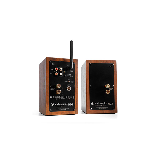 AUDIOENGINE HD3 ลำโพงไร้สาย มีแอมป์ในตัว ขนาด 2.75 นิ้ว คลาส A/B 60 วัตต์ เชื่อมต่อการทำงานด้วยระบบบลูทูธ AUDIOENGINE HD3 WIRELESS SPEAKERS ลำโพงบลูทูธ
