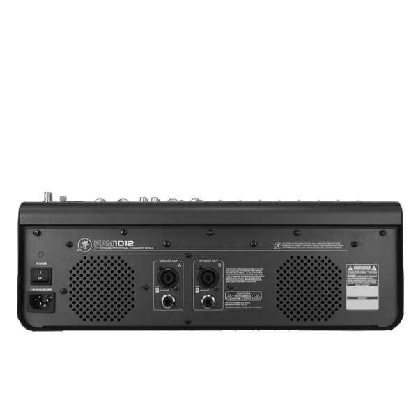 MACKIE PPM1012 เครื่องผสมสัญญาณเสียง มีแอมป์ในตัว 12 ชาแนล คลาส D 1600 วัตต์ ที่ 4 โอมห์ MACKIE PPM1012 เครื่องผสมสัญญาณเสียง