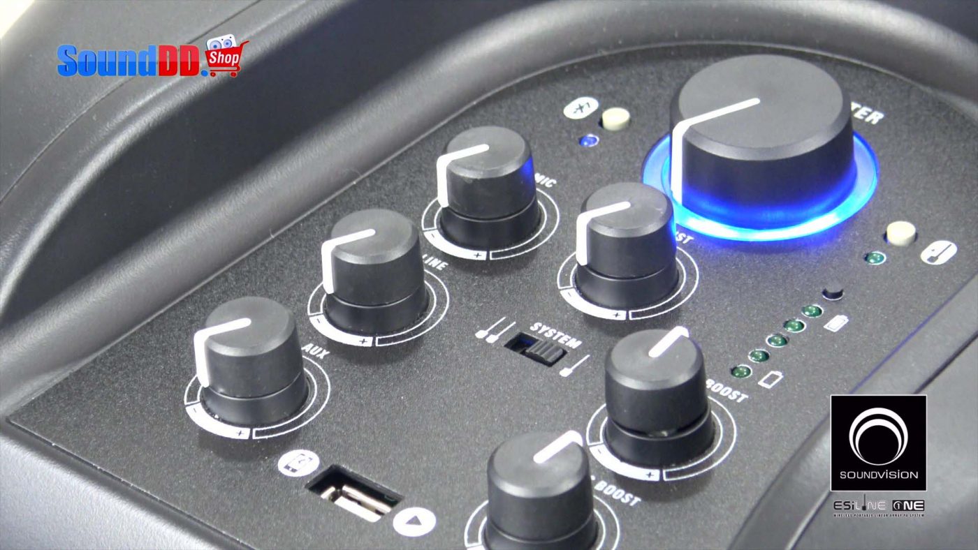 รีวิว SOUNDVISION ESiLiNE ONE ชุดตู้ลำโพงแอคทีฟ คอลัมน์ อาเรย์ พร้อมรีชาร์จแบตเตอรี่ในตัว ด้วยระบบบลูทูธไร้สาย สามารถเคลื่อนย้ายได้อย่างคล่องตัว น้ำหนักเบา