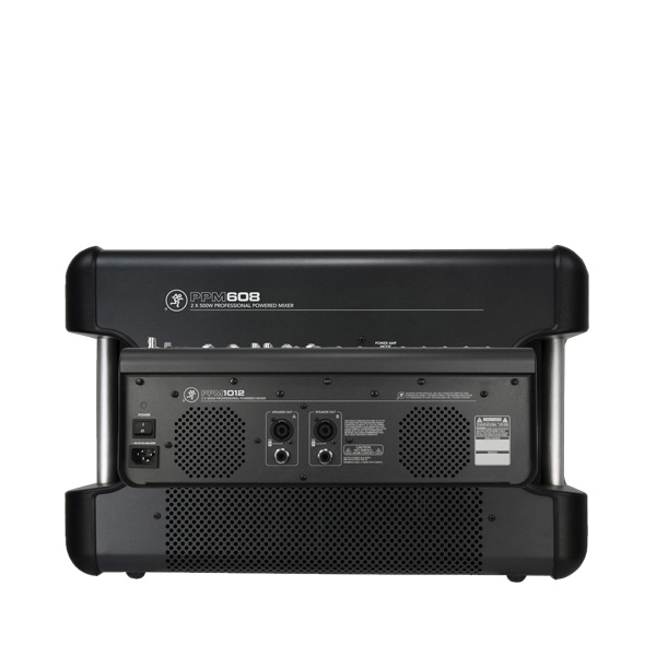 MACKIE PPM608 เครื่องผสมสัญญาณเสียง มีแอมป์ในตัว 8 ชาแนล 8 ไมค์