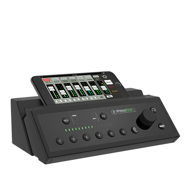 MACKIE ProDX8 8-CHANNEL WIRELESS DIGITAL MIXER MACKIE ProDX8 เครื่องผสมสัญญาณเสียง ดิจิตอล 8 ชาแนล 6 ไมค์ MACKIE ProDX8 มิกเซอร์ ดิจิตอล 8 ชาแนล