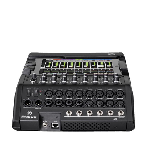 MACKIE DL1608 16-CHANNEL DIGITAL MIXER MACKIE DL1608 เครื่องผสมสัญญาณเสียง ดิจิตอล 16 ชาแนล 16 ไมค์ MACKIE DL1608 มิกเซอร์ ดิจิตอล 16 ชาแนล