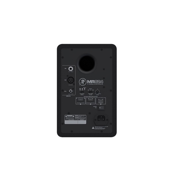 MACKIE MR524 Powered Studio Monitor MACKIE MR524 ตู้ลำโพงมอนิเตอร์สตูดิโอมีแอมป์ในตัว 5 นิ้ว 50 วัตต์ MACKIE MR524 ลำโพงมอนิเตอร์สตูดิโอมีแอมป์ในตัว