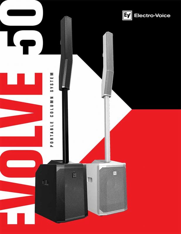 รีวิว Electro-Voice EV Evolve 50 ชุดเครื่องเสียงเคลื่อนที่ Bluetooth® ในตัว Electro-Voice EV Evolve 50 เครื่องเสียงเคลื่อนที่