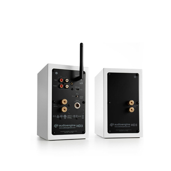 AUDIOENGINE HD3 ลำโพงไร้สาย มีแอมป์ในตัว ขนาด 2.75 นิ้ว คลาส A/B 60 วัตต์ เชื่อมต่อการทำงานด้วยระบบบลูทูธ AUDIOENGINE HD3 WIRELESS SPEAKERS ลำโพงบลูทูธ