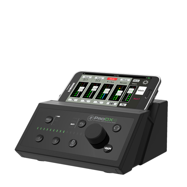 MACKIE ProDX4 4-CHANNEL WIRELESS DIGITAL MIXER MACKIE ProDX4 เครื่องผสมสัญญาณเสียง ดิจิตอล 4 ชาแนล 2 ไมค์ MACKIE ProDX4 มิกเซอร์ ดิจิตอล 4 ชาแนล