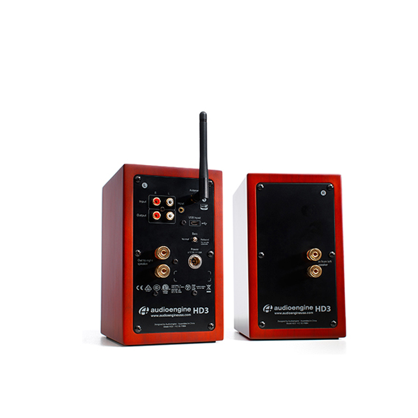 AUDIOENGINE HD3 ลำโพงไร้สาย มีแอมป์ในตัว ขนาด 2.75 นิ้ว คลาส A/B 60 วัตต์ เชื่อมต่อการทำงานด้วยระบบบลูทูธ AUDIOENGINE HD3 WIRELESS SPEAKERS ลำโพงบลูทูธ