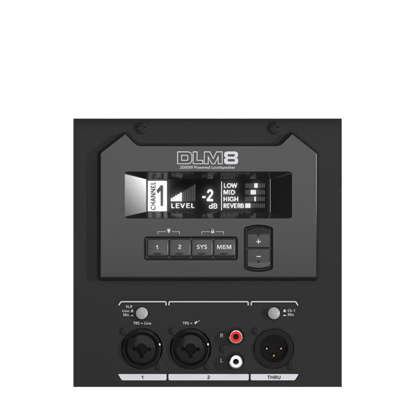 MACKIE DLM8 8” POWERED LOUDSPEAKER MACKIE DLM8 ตู้ลำโพง 8 นิ้ว 2,000 วัตต์ มีแอมป์ในตัว คลาส D MACKIE DML8 ลำโพง Active รับประกันของแท้แน่นอน