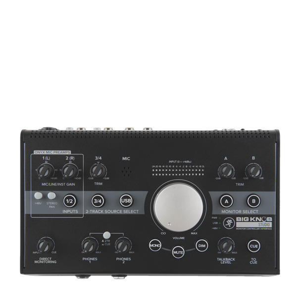 MACKIE Big Knob Studio MONITOR CONTROLLER MACKIE Big Knob Studio เครื่องควบคุมลำโพงมอนิเตอร์ MACKIE Big Knob Studio  MONITOR CONTROLLER
