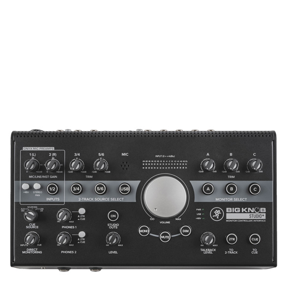 MACKIE Big Knob Studio+ MONITOR CONTROLLER MACKIE Big Knob Studio+ เครื่องควบคุมลำโพงมอนิเตอร์ MACKIE Big Knob Studio+  MONITOR CONTROLLER