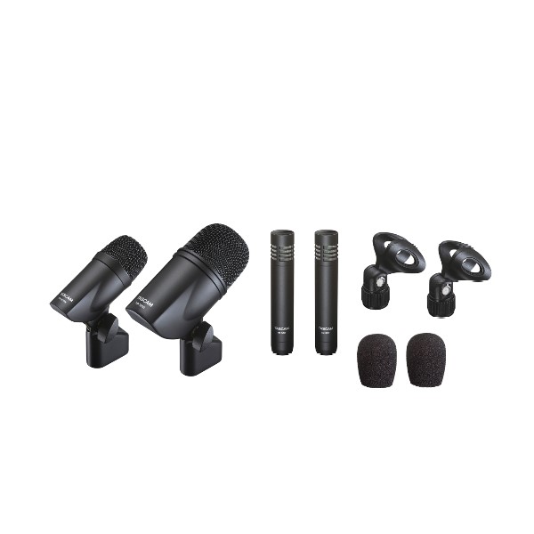TASCAM TM-DRUM Microphone Kit TASCAM TM-DRUM Microphone Kit TASCAM TM-DRUM ชุดไมค์กลอง 4 ตัว ของแท้ มีประกัน รับบัตรเครดิต ส่งฟรีทั่วประเทศ!!