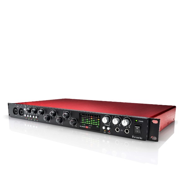 FOCUSRITE SCARLETT 18I20 (2ND GEN) เชื่อมต่อกับคอมพิวเตอร์เพื่อทำงานเกี่ยวกับเสียง FOCUSRITE SCARLETT 18I20 (2ND GEN) สัญญาณแบบอนาล็อก