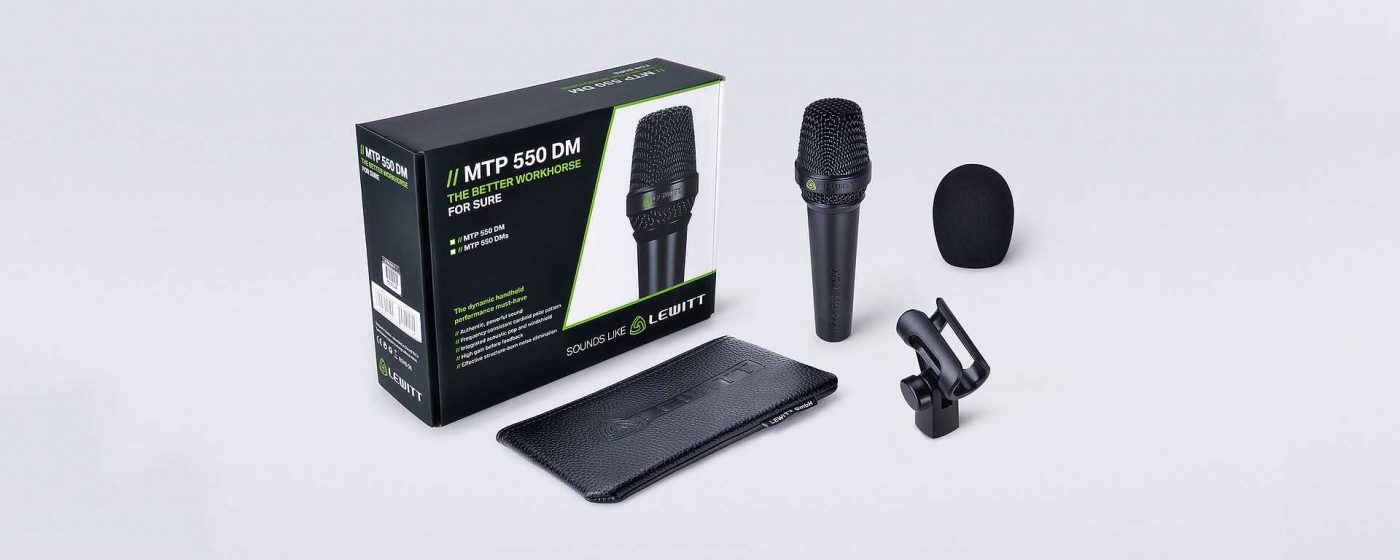 LEWITT MTP 550 DM ไมค์สำหรับร้องเพลง ไมโครโพนสำหรับร้อง และพูด แบบไดนามิก LEWITT MTP 550 DM ไมค์ร้องเพลง รับประกันของแท้แน่นอน