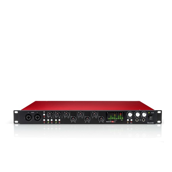 FOCUSRITE SCARLETT 18I20 (2ND GEN) เชื่อมต่อกับคอมพิวเตอร์เพื่อทำงานเกี่ยวกับเสียง FOCUSRITE SCARLETT 18I20 (2ND GEN) สัญญาณแบบอนาล็อก