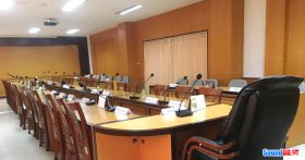ผลงานการติดตั้ง ระบบเสียงห้องประชุม สหกรณ์ออมทรัพย์ครูระยอง จำกัด รับบริการออกแบบ และติดตั้ง ระบบเสียง และระบบภาพ เช่น ระบบเสียงห้องประชุม