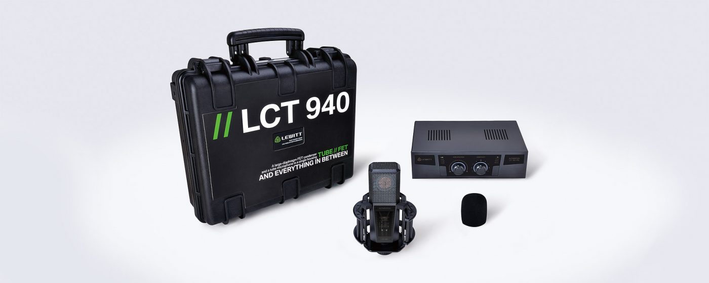 LEWITT LCT 940 Studio Condenser Microphone LEWITT LCT 940 ไมค์บันทึกเสียงร้อง ไมโครโพนสำหรับห้องบันทึกเสียง LEWITT LCT 240 PRO ไมค์ห้องอัด