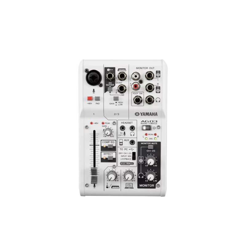 YAMAHA AG03 Digital Mixer 3 Input