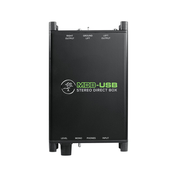 MACKIE MDB-USB USB STEREO DIRECT BDX MACKIE MDB-USB ไดเร็ก บอกซ์ กล่องปรับระดับสัญญาณเสียง MACKIE MDB-USB USB STEREO DIRECT BDX รับประกันของแท้แน่นอน