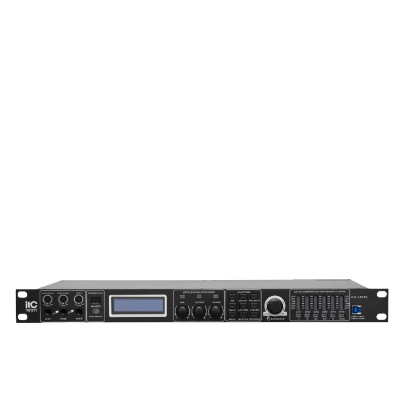 ITC TS-211 24-bit A-D and D-A converter, 32-bit DSP processor