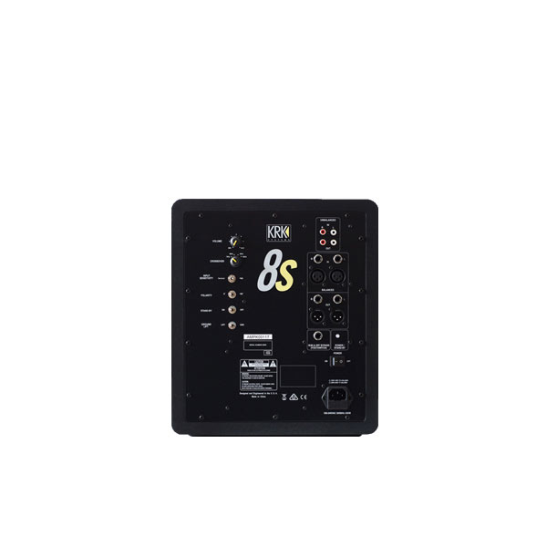 KRK 8S ตู้ลำโพงซัพวูฟเฟอร์ ขนาด 8 นิ้ว 109 วัตต์ มีแอมป์ในตัว - Image 3