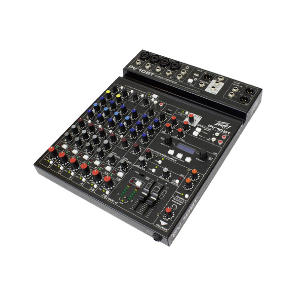 PEAVEY PV10 BT เครื่องผสมสัญญาณเสียง มิกเซอร์ อนาล็อก 4 ชาแนล - Image 2