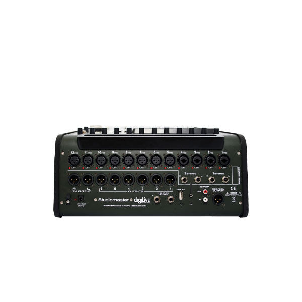 STUDIOMASTER DIGILIVE 16 เครื่องผสมสัญญาณเสียง ดิจิตอล 16 ชาแนล - Image 4