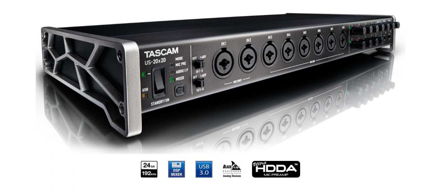 TASCAM US-20x20