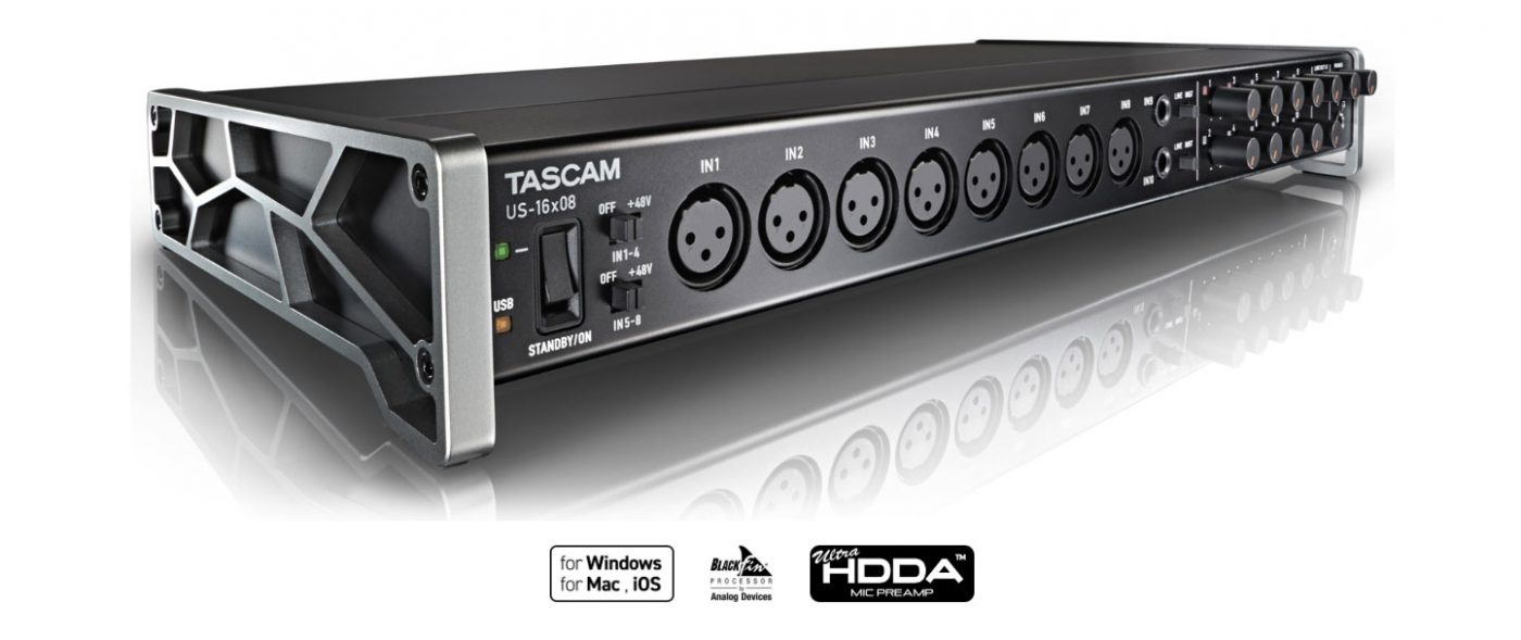 TASCAM US-16x08