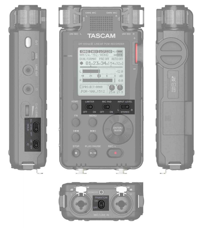 TASCAM DR-100 MK3