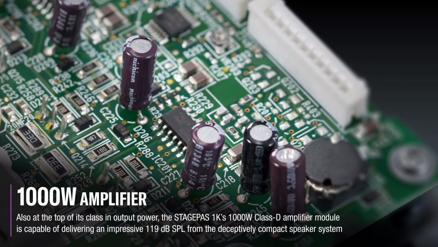 รีวิว YAMAHA STAGEPAS 1K