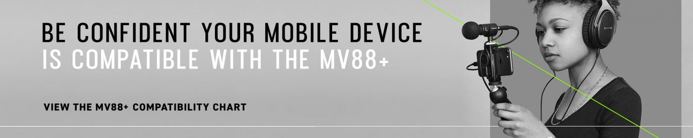 SHURE MV88+VIDEO KIT