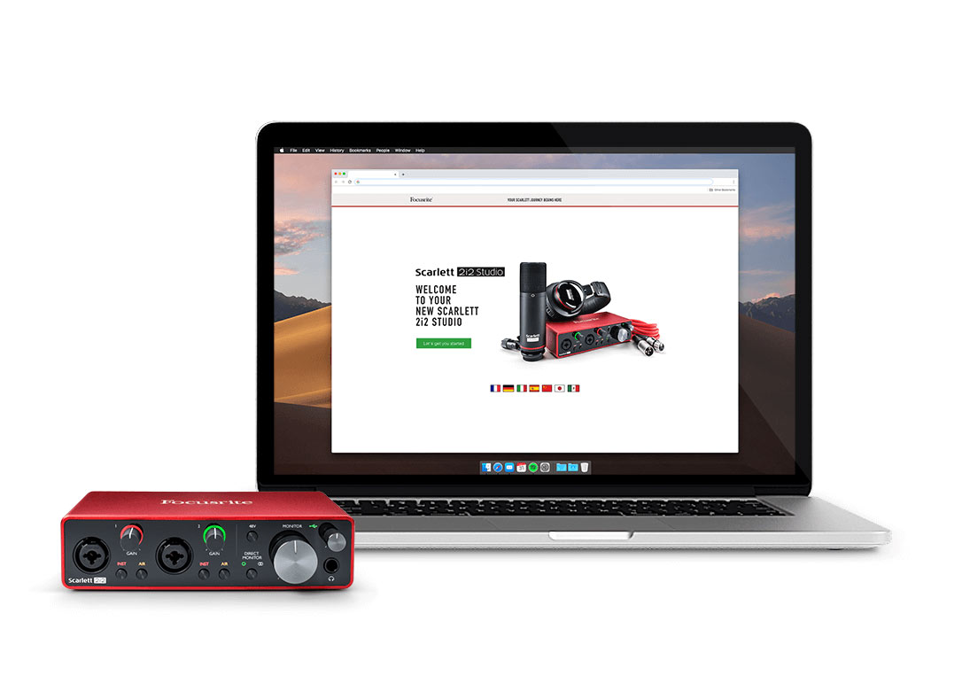 FOCUSRITE SCARLETT 2I2 STUDIO (3RD GEN)