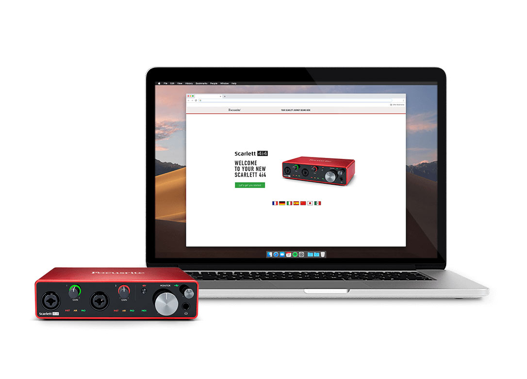 FOCUSRITE SCARLETT 4I4 (3RD GEN)