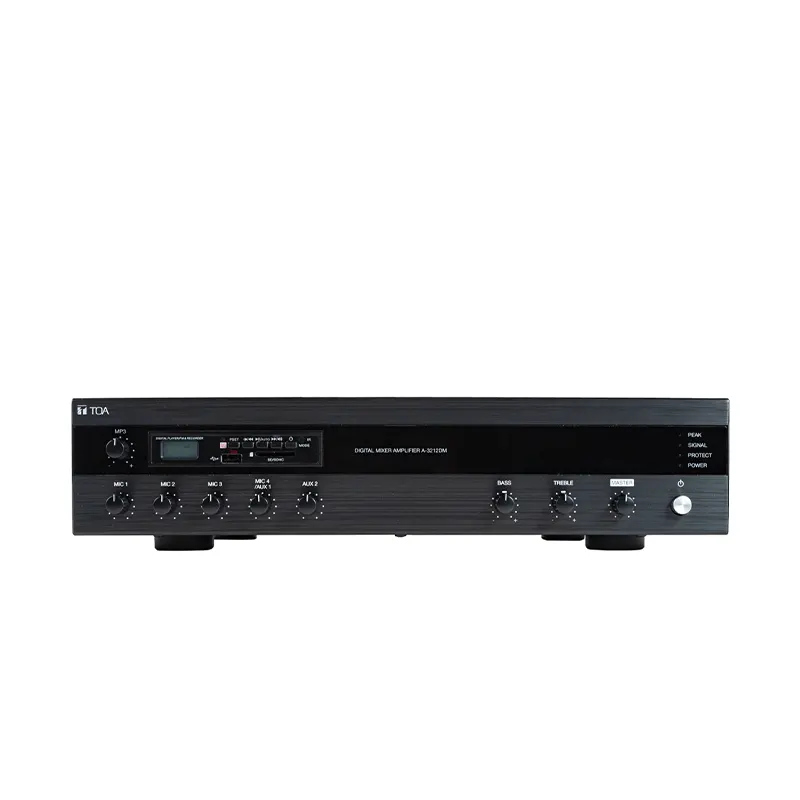 TOA A-3248DM-AS มิกเซอร์แอมป์ 480 วัตต์ 4 Mic 2 Aux พร้อมเครื่องเล่น MP3