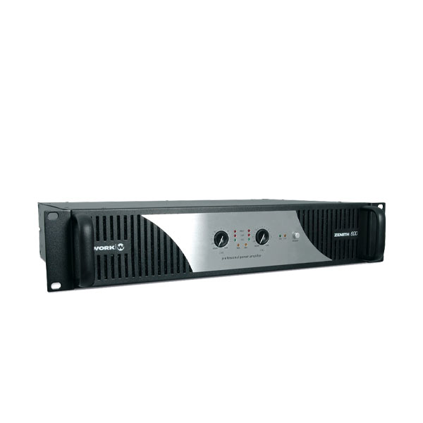 WORK PRO ZENITH 600 เครื่องขยายเสียง 2 ชาแนล 850 วัตต์ ที่ 4 โอมห์ - Image 2