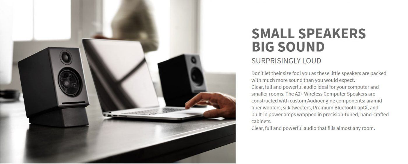AUDIOENGINE A2+ WIRELESS SPEAKER SYSTEM